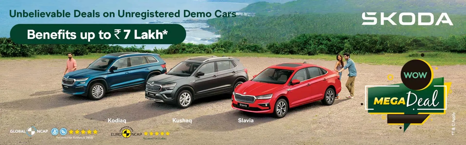 Skoda Unregistered Demo Cars