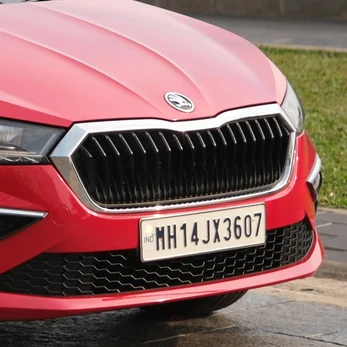 Hexagonal Grille with Chrome Surround