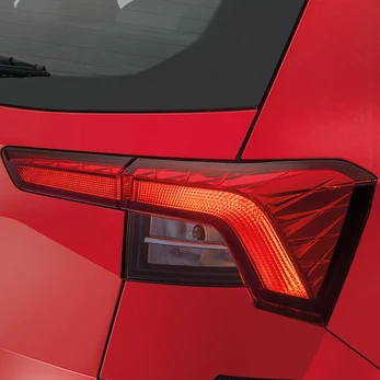 Wedge Shaped Tail-Lights