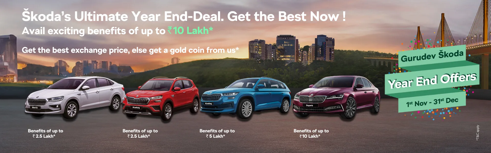 Skoda Year End Offer