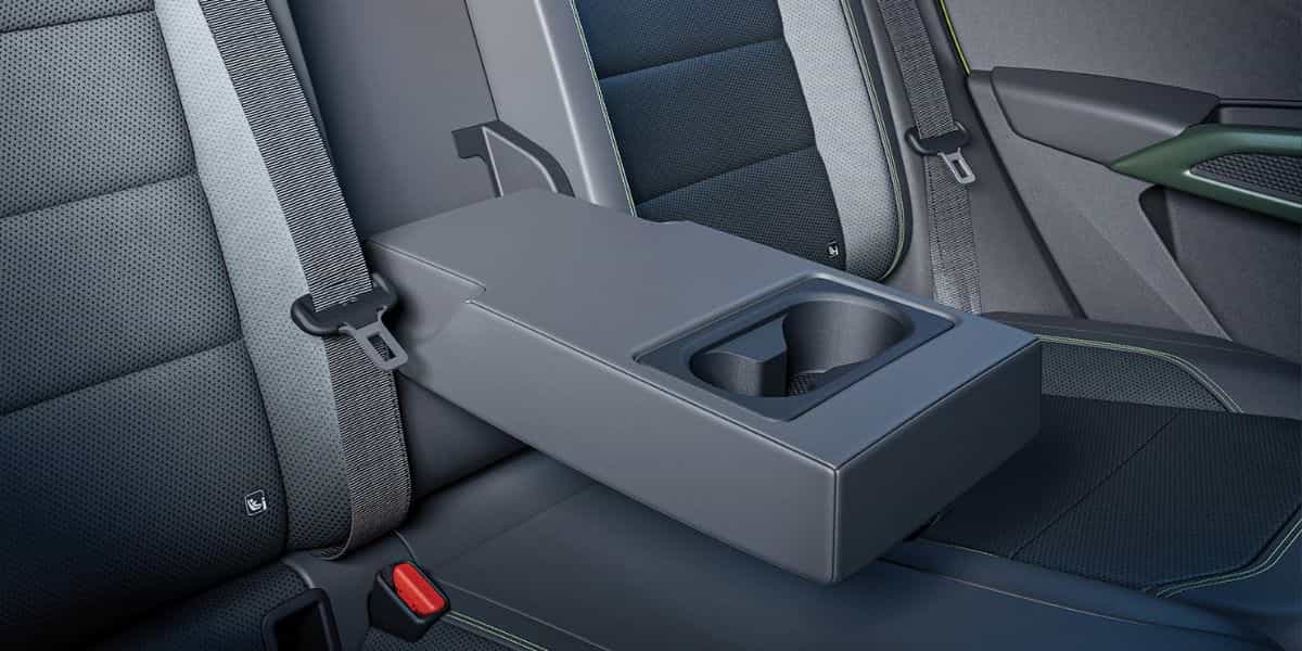 Škoda Kylaq Comfortable Rear Armrest