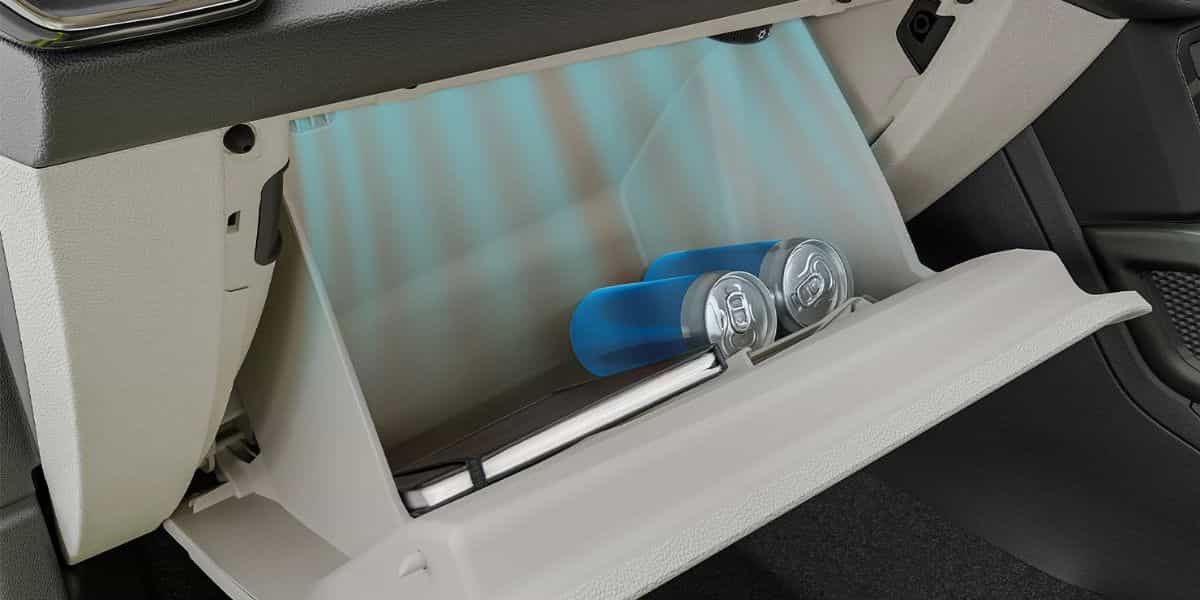 Škoda Kylaq Cooled Glovebox