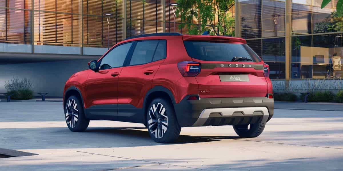 Škoda Kylaq Rear Design