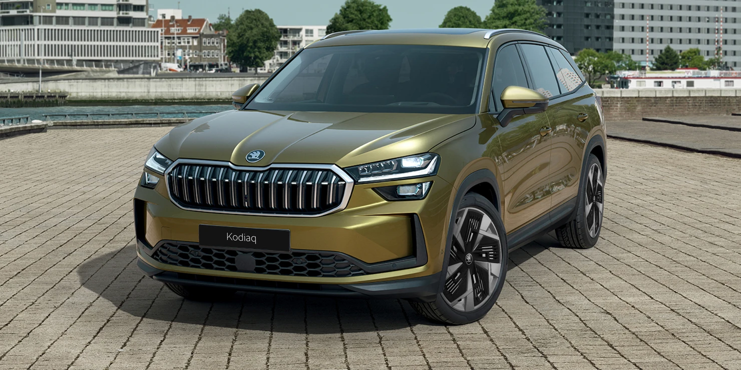 Škoda Kodiaq Front Three-Quarter View