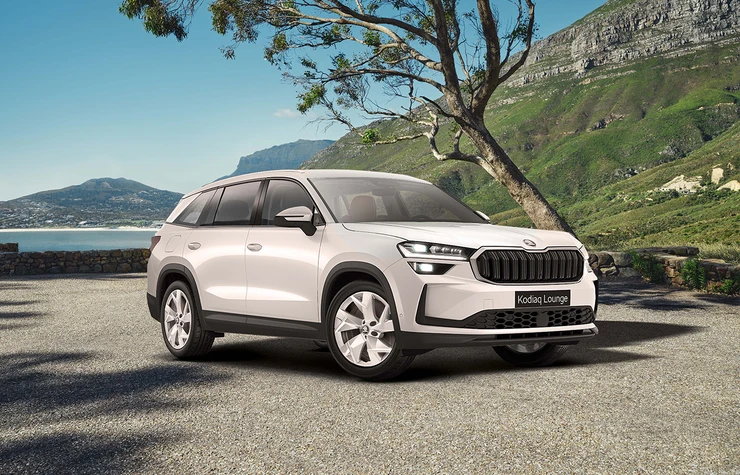 Škoda Kodiaq Lounge 5-Seater in Moon White