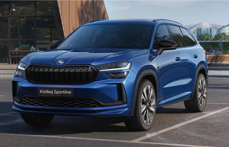 Škoda Kodiaq Sportline in Race Blue
