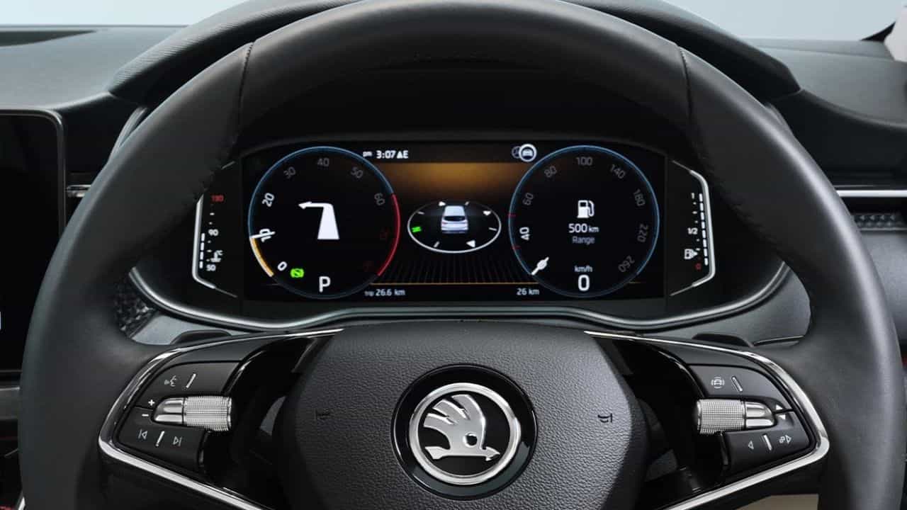 Škoda Kushaq Digital Cockpit