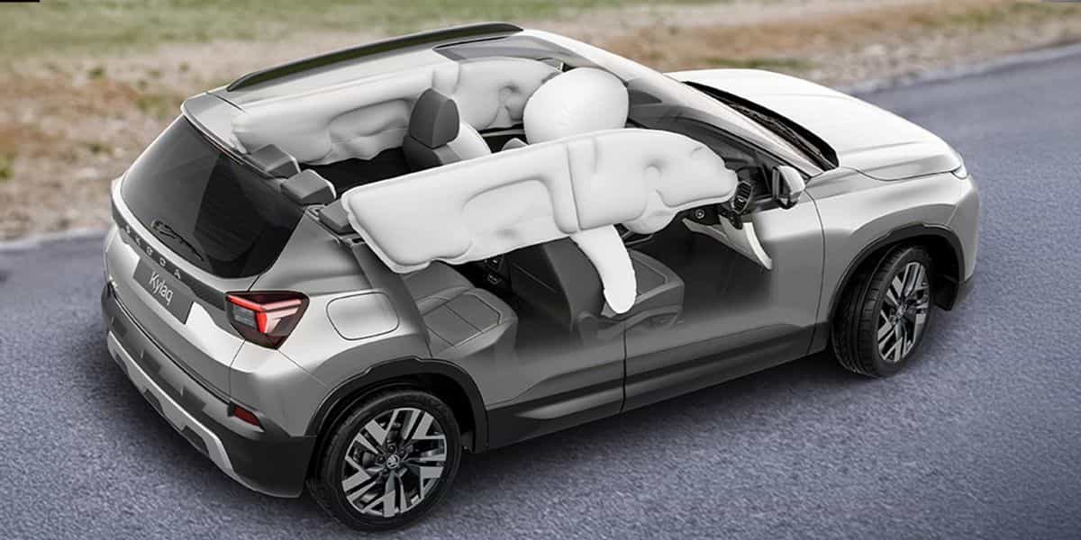 Škoda Kylaq Safety Airbags