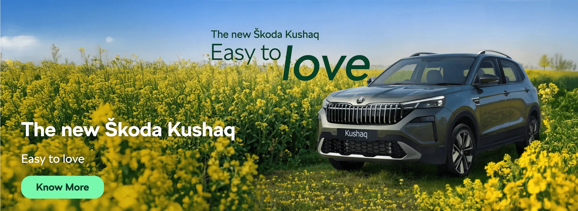 Škoda Kushaq SUV - Book Now at Gurudev Škoda