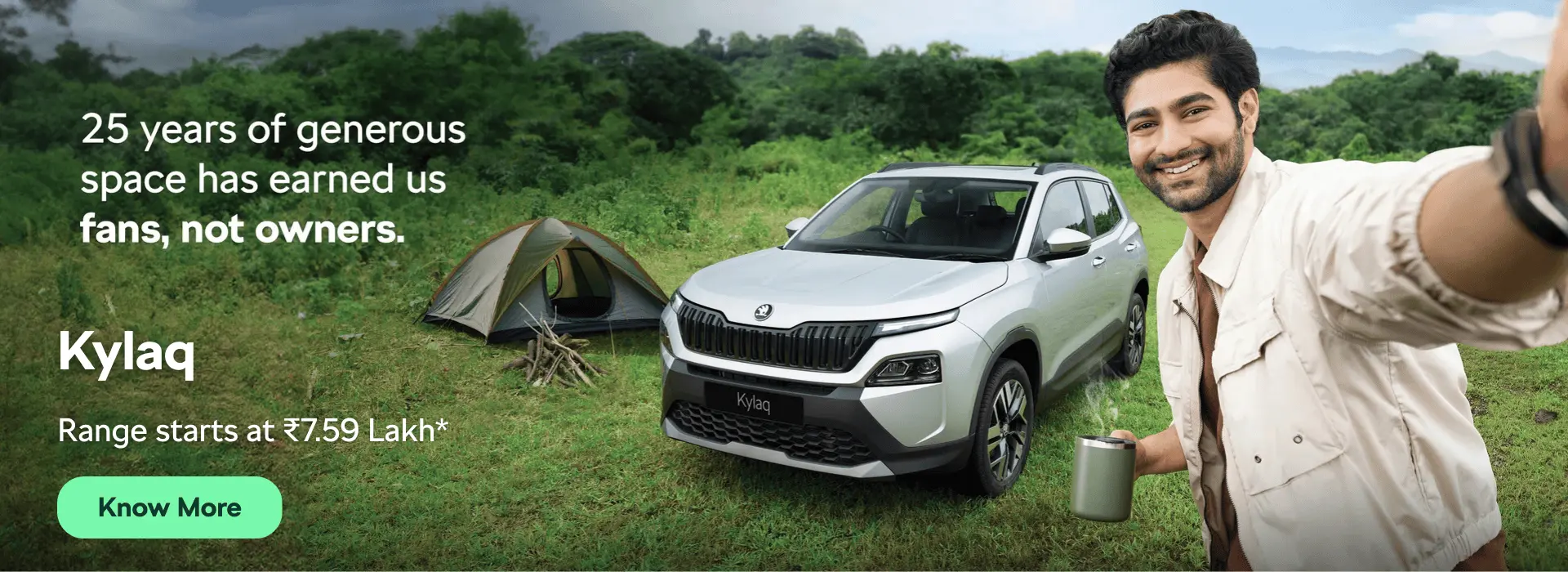 Škoda Kylaq Compact SUV - Book Now at Gurudev Škoda