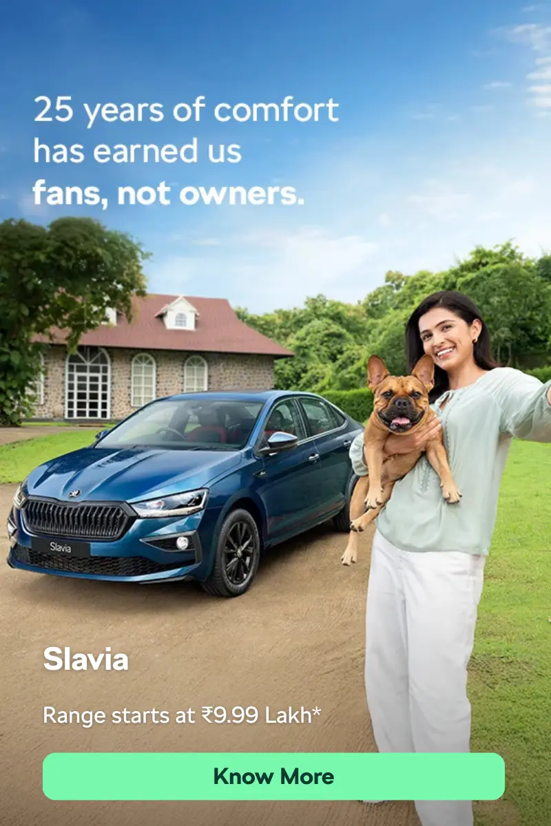 Škoda Slavia Premium Sedan - Test Drive at Gurudev Škoda