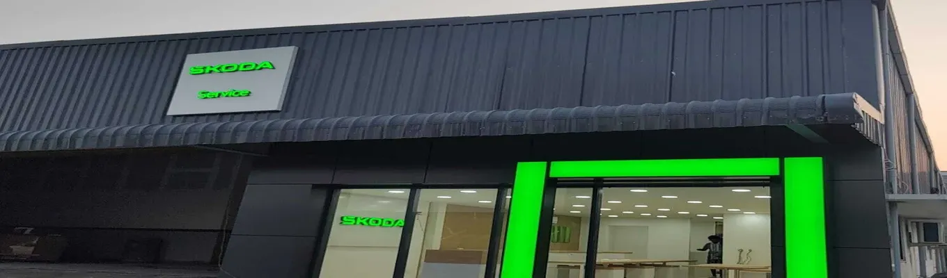 Gurudev Škoda authorised service centre at Kundrathur, Chennai