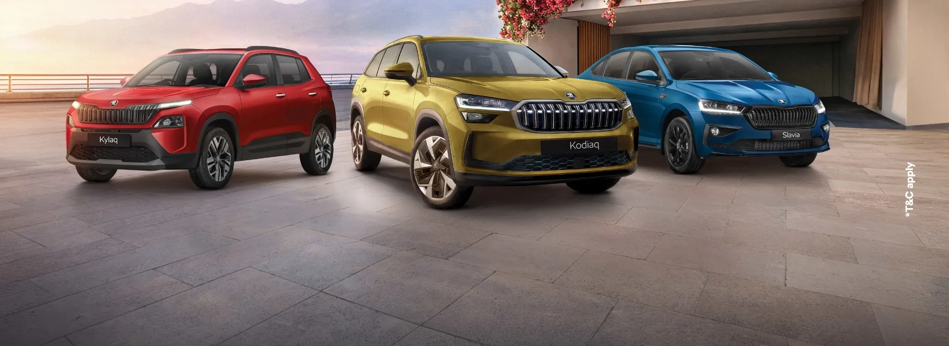 Current Skoda offers and discounts on Kylaq, Kushaq, Slavia and Kodiaq at Gurudev Motors, authorised Skoda dealer in Chennai